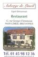 L'Auberge de Limeil restaurant Limeil Brévannes